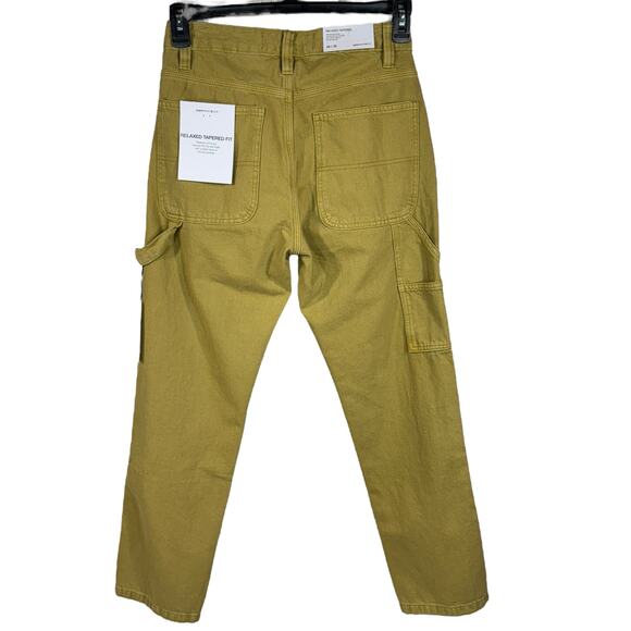 Paper Denim & Cloth SZ 28/30 Mens Relaxed Tapered Carpenter Jeans Zip-Fly Lundy - Picture 4 of 12